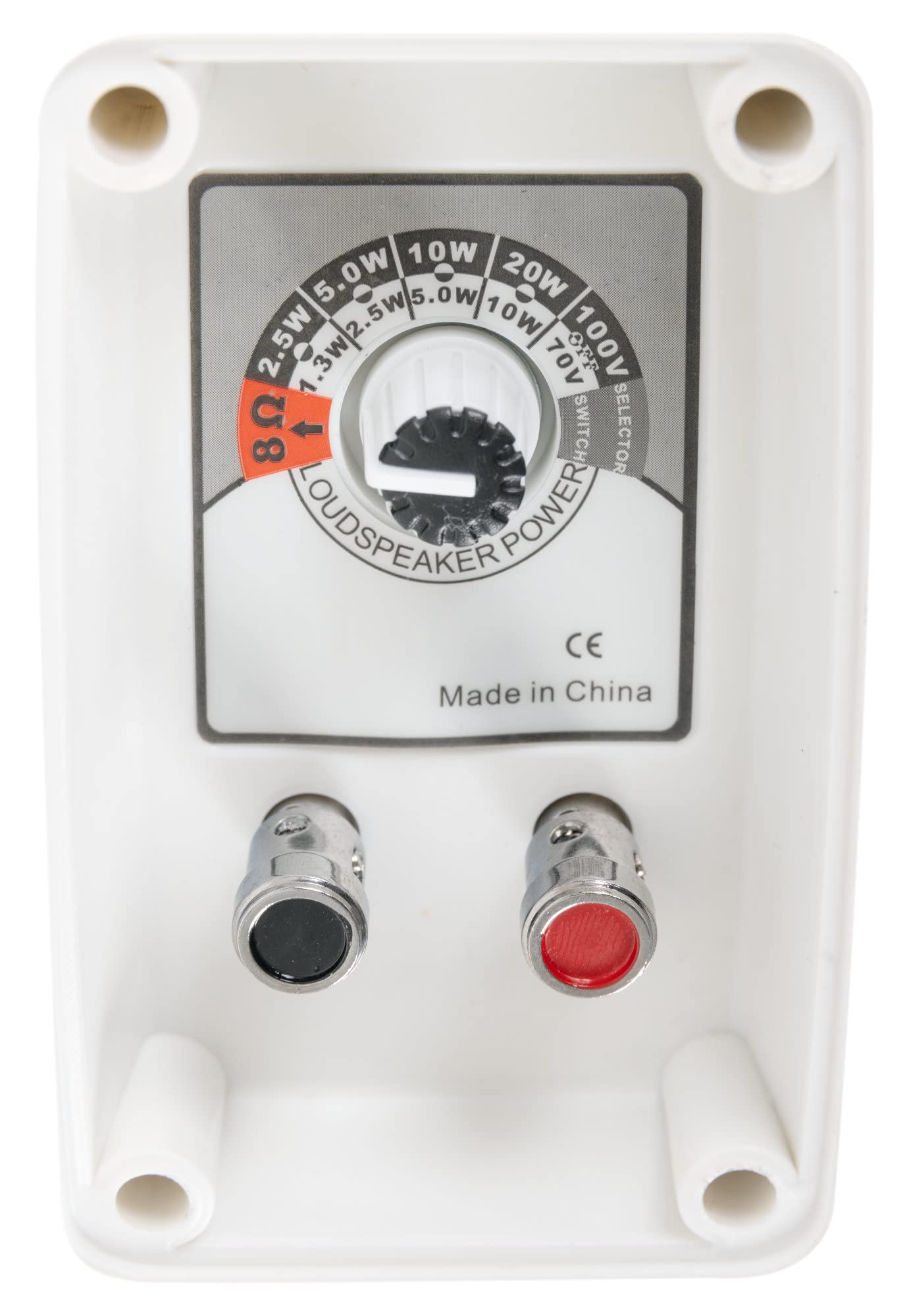McGrey OLS-5251WH Outdoor-Lautsprecher 2X Set - Zwei-Wege-System - IP56 - Für Restaurant, Biergarten, Terrasse & Garten - 5,25" Woofer und 1" Hochtöner - 50 Watt - 8 Ohm und 70/100V-Betrieb - Weiß