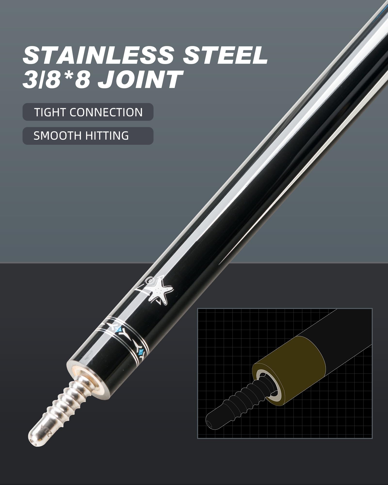 Amazon.com : CRICAL Carbon Fiber Pool Cue Stick CXD Series Amazon.com : CRICAL Carbon Fiber Pool Cue Stick CXD Series