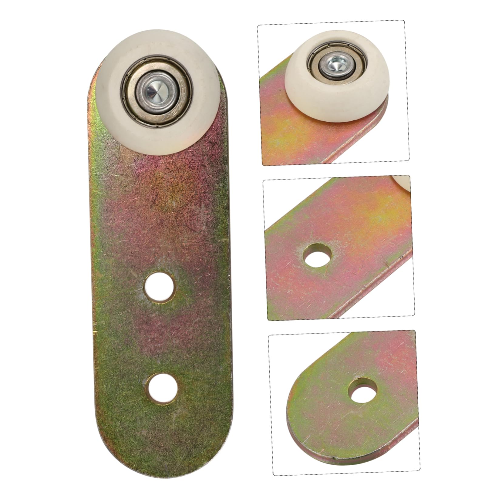 FUNOMOCYA Curtain Side Trailer Roller Wheels Easy Installation Replacement Parts for Secure Tarpaulin Fixing Smooth Operation Compatible with Curtainsider for Truck Drivers