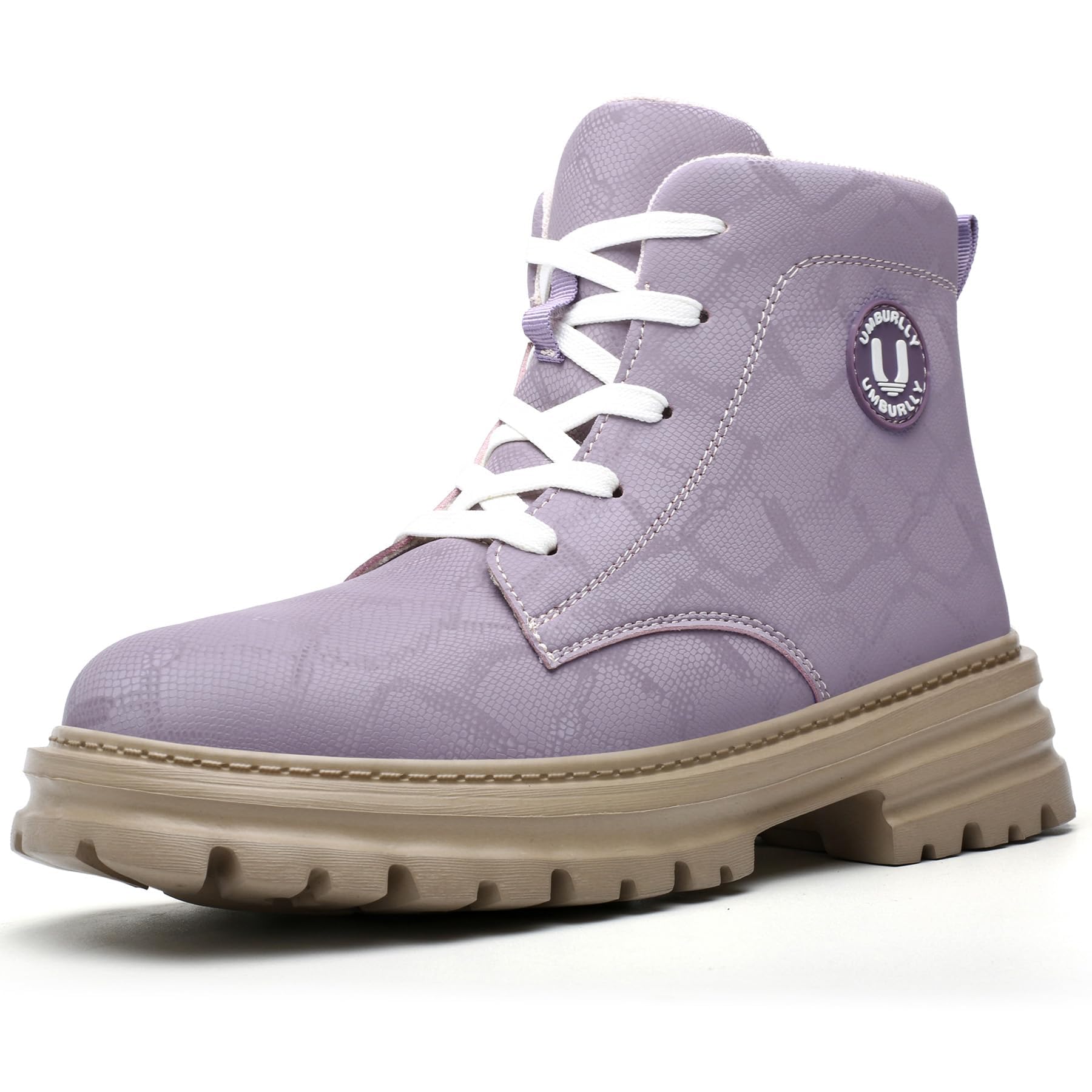 Hogent Steel Toe Boots for Women Men - Lightweight Breathable Work Boots