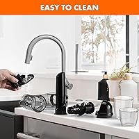 Vista 7 de Accesorio de exprimidor de masticación para batidora de pie KitchenAid, máquina de exprimidor de prensado en frío, accesorio de exprimidor