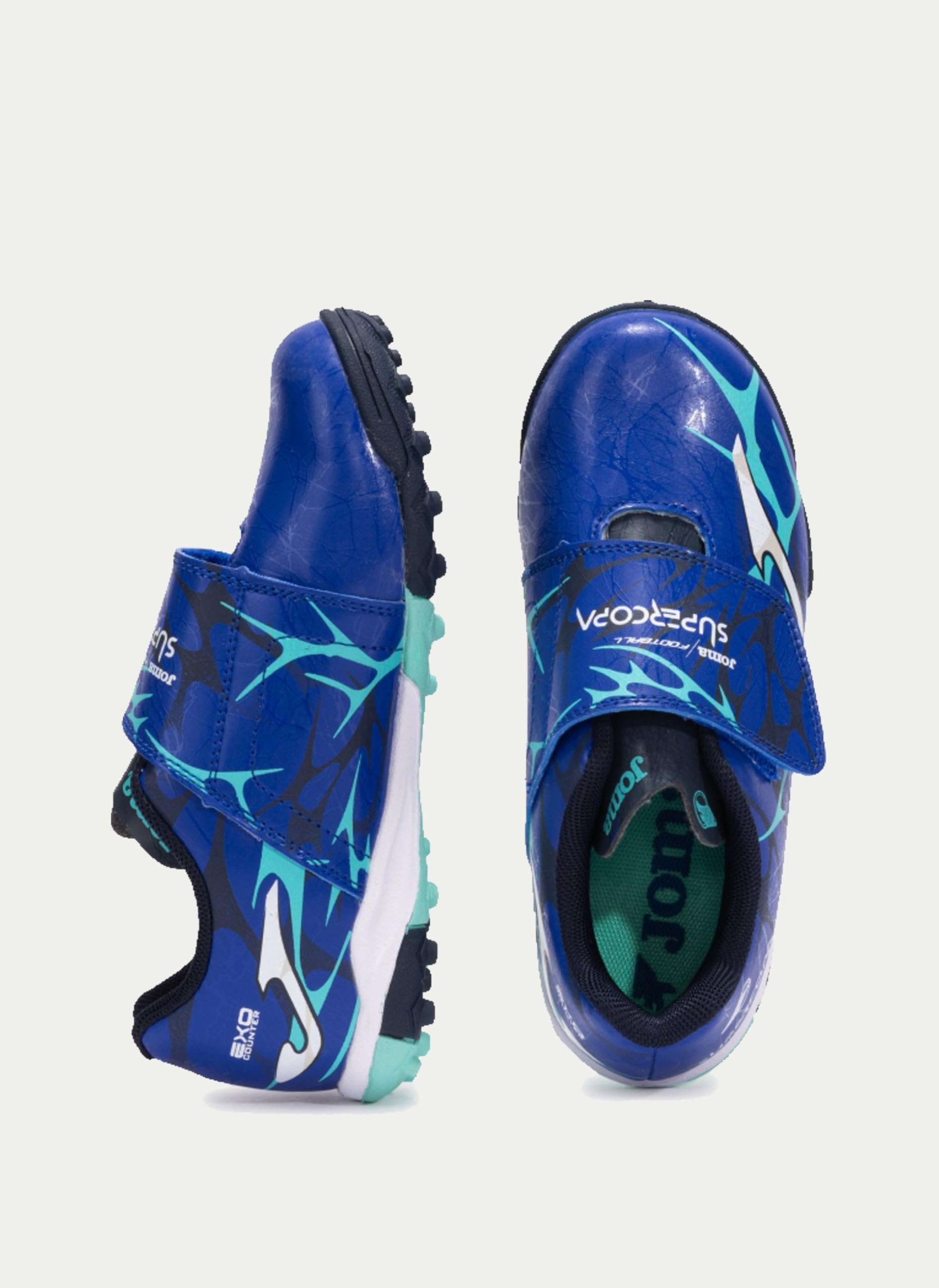 Joma Super Copa Jr 2504 Royal Turf BotasUnisex niños