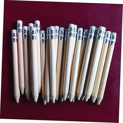 Miniatura 5 de 50 lápices cortos para niños en edad preescolar, herramienta de dibujo, lápices de golf pequeños, lápices cortos, lápices de alumnos, lápices