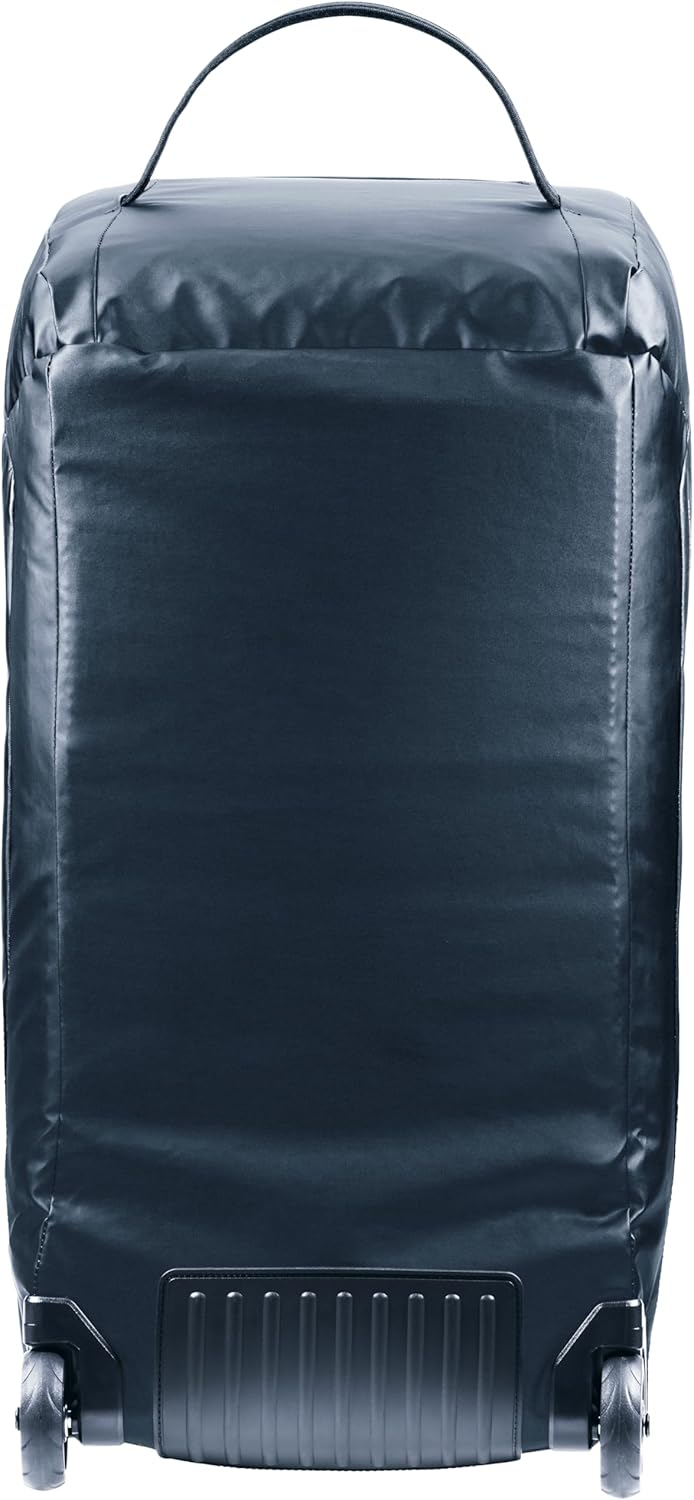 Deuter Unisex Duffel Pro Roller 90, Convertible 90L Travel Duffel with Wheels & Backpack Straps - Black