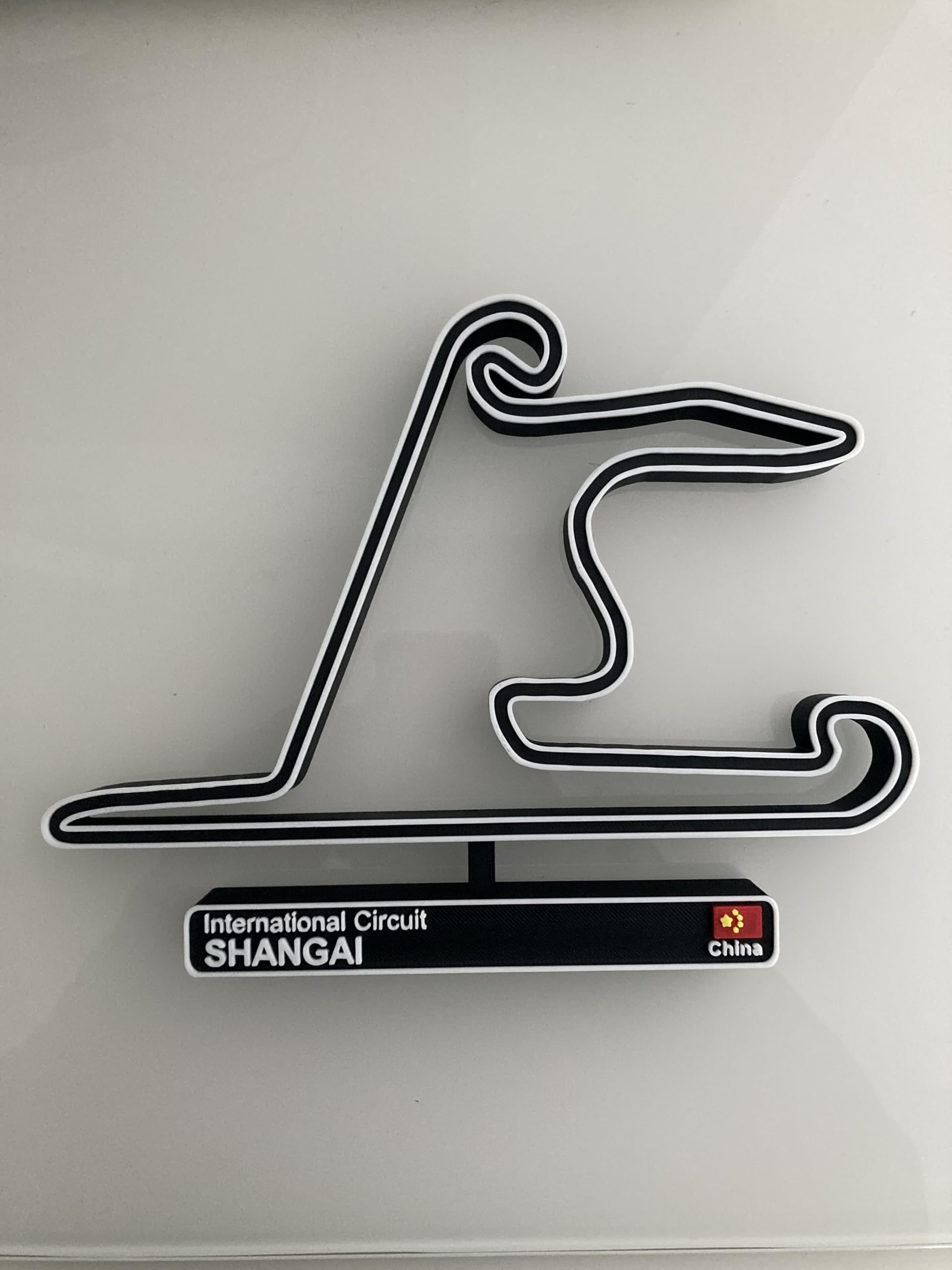 Circuito de Shangai, Maqueta de Circuito de Carreras 3D, Decoración de Automóviles