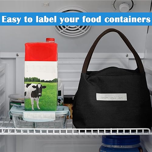 Vista 4 de Eaasty Cinta para congelador de 328 yardas de ancho de 0.79 pulgadas de ancho, resistencia a baja temperatura, fácil de rasgar, extraíble, sin