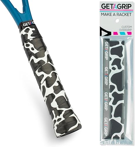 Miniatura 38 de Get A Grip - Grip personalizado para raqueta de tenis - Agarre antideslizante/de secado rápido para tenis - Grip precortado para raqueta de The