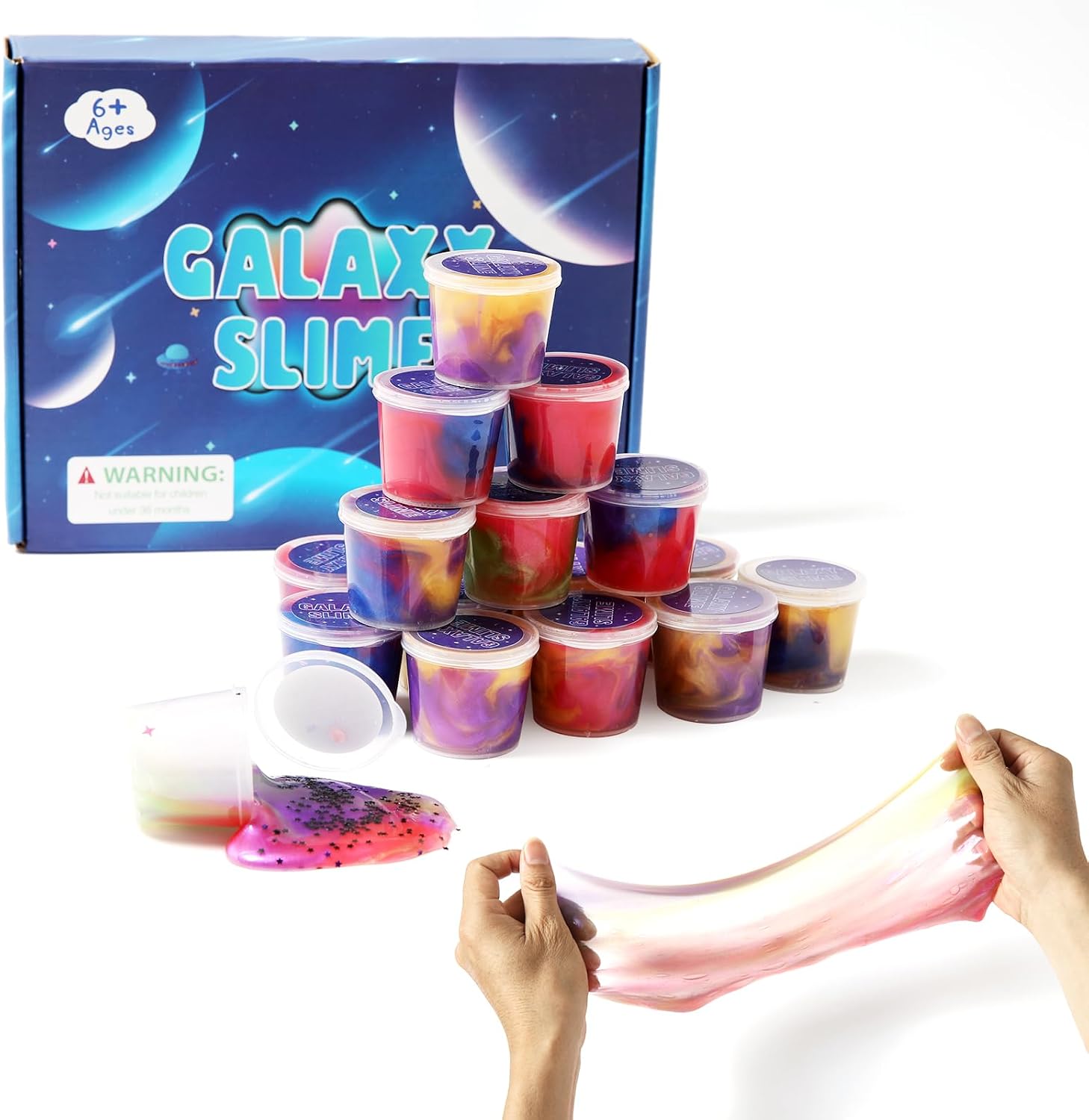 schleimi spielzeug Schleim-Set für Kinder im Alter von 5, 6, 7, 8 und 9 Jahren, 16