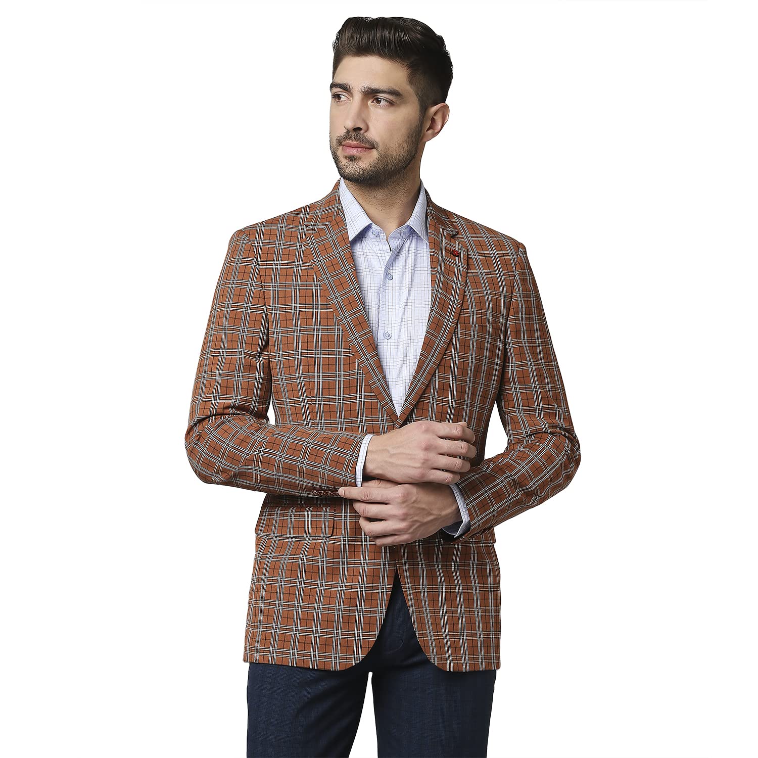 raymond Dark Orange Blazer-picture-50