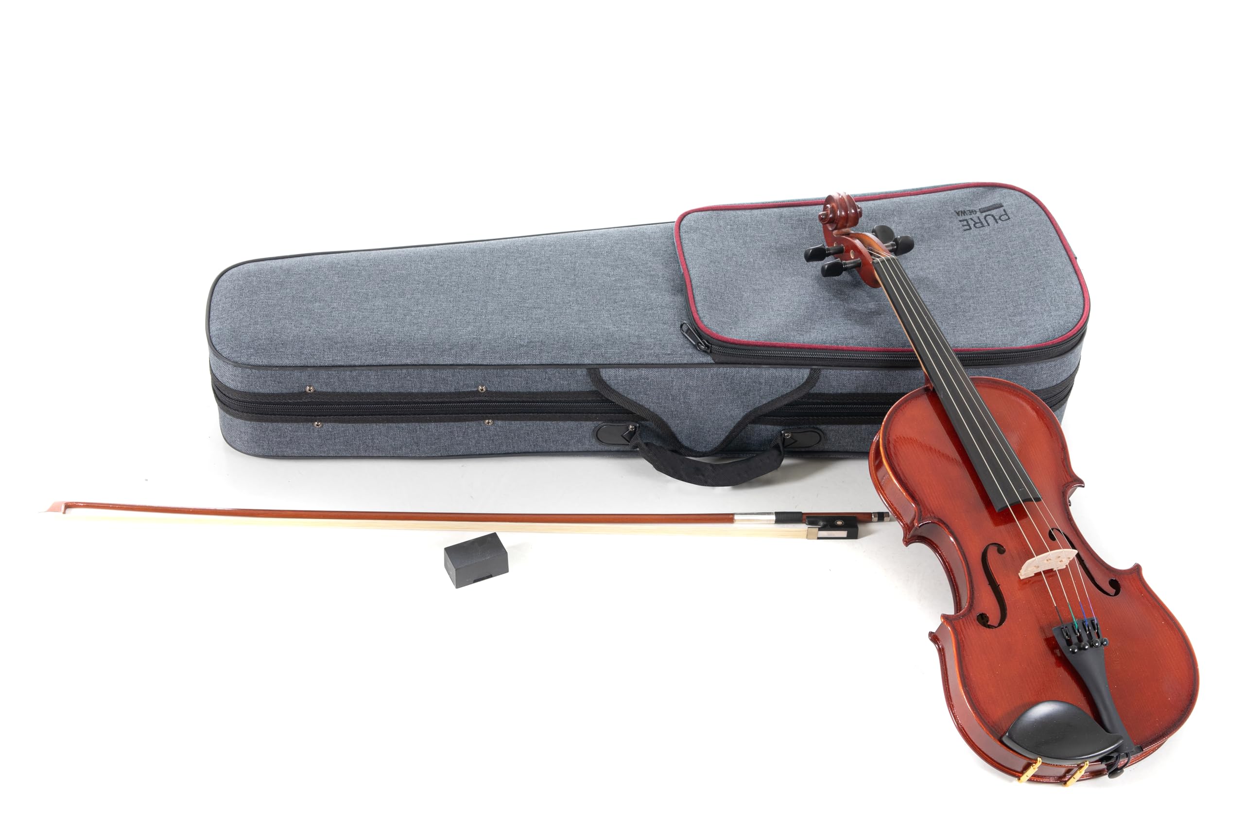 GEWA Violingarnitur 3/4 mit Ebenholzbogen und Zubehör