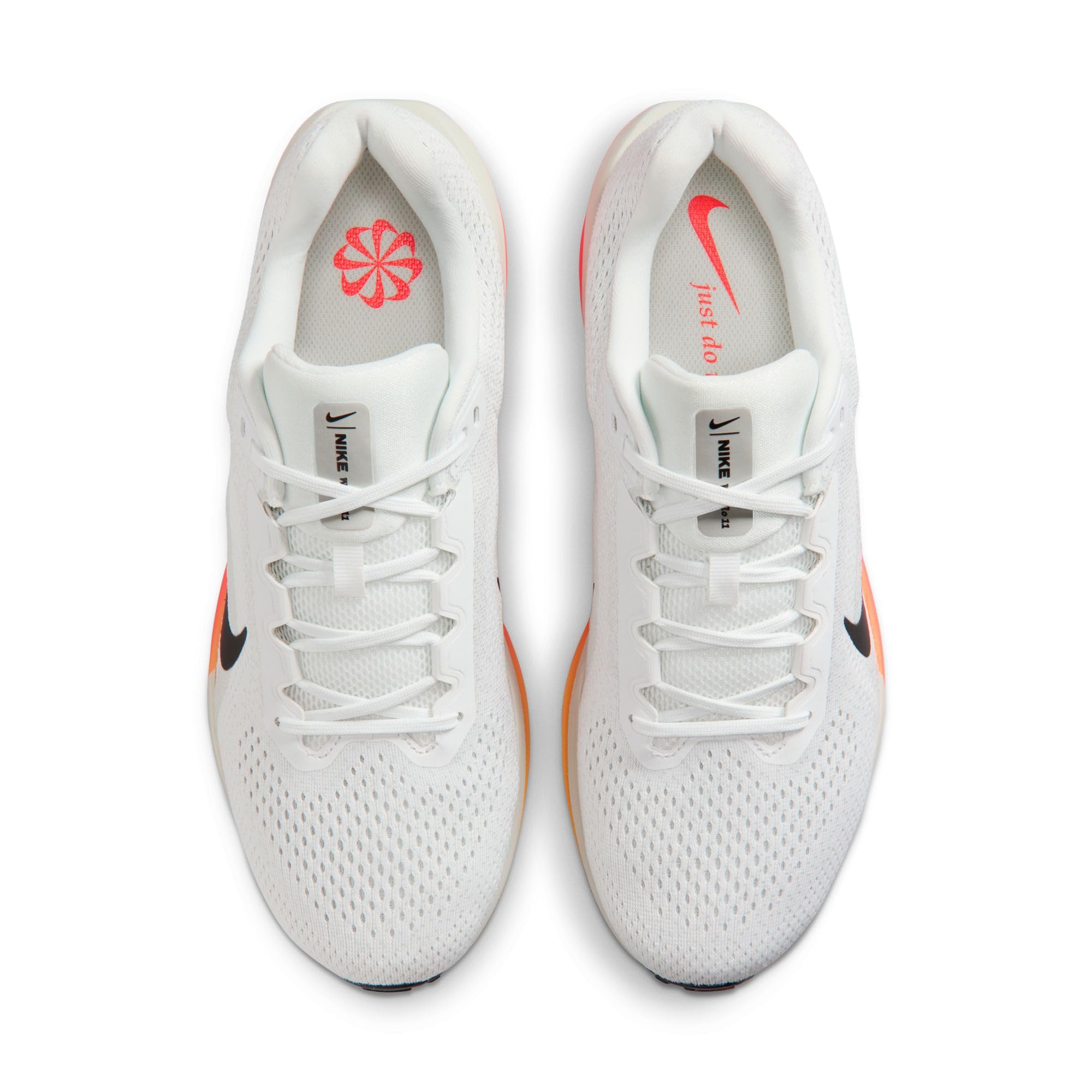 Nike Winflo 11 - Zapatillas de Correr para Hombre FJ9509, Summit White Black Bright Crimson, 42.5 EU