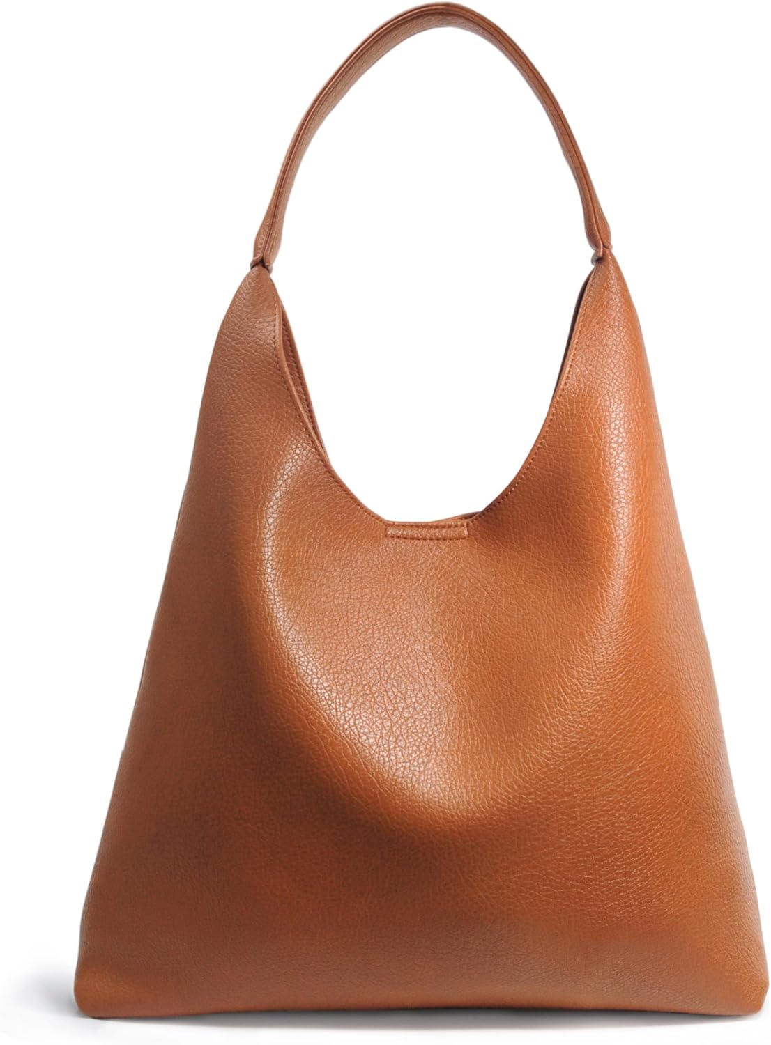 Hobo Bags for Women Soft Vegan Leather Shoulder Handbag Slouchy Tote Purses