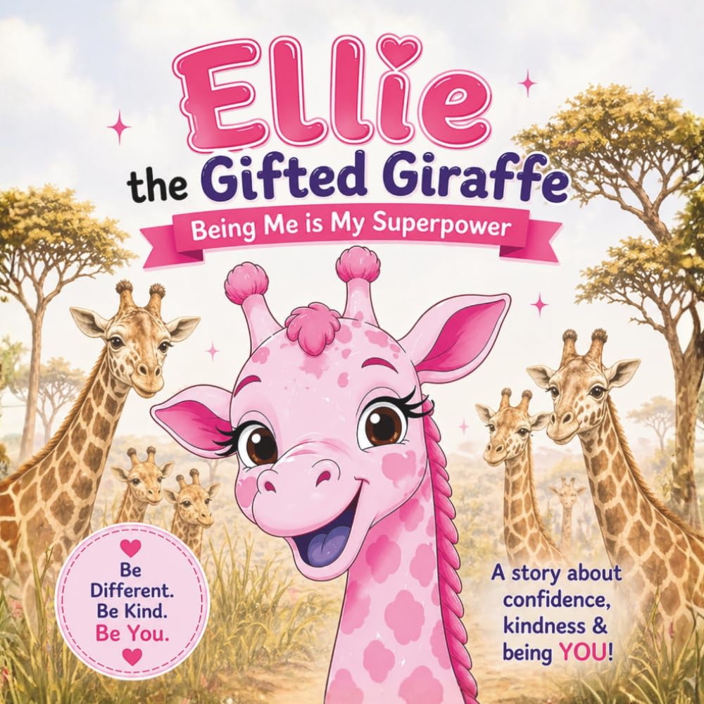 Ellie the Gifted Giraffe: Being Me Is My Superpower – A Heartwarming Story About Kindness, Confidence, and Being Different (Ellie’s Adventures)