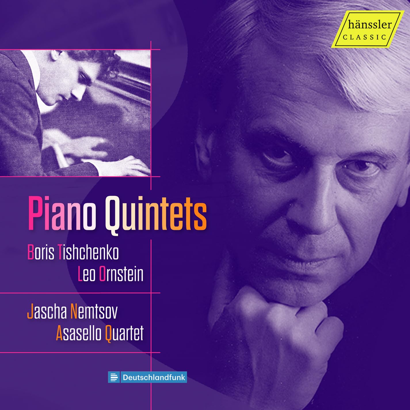 Boris Tishchenko: Piano Quintet Op. 93; Leo Ornstein: Piano Quintet Op. 92