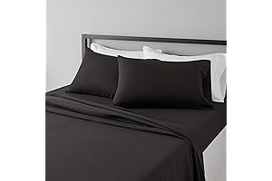 Amazon Basics Lightweight Queen Sheet Set