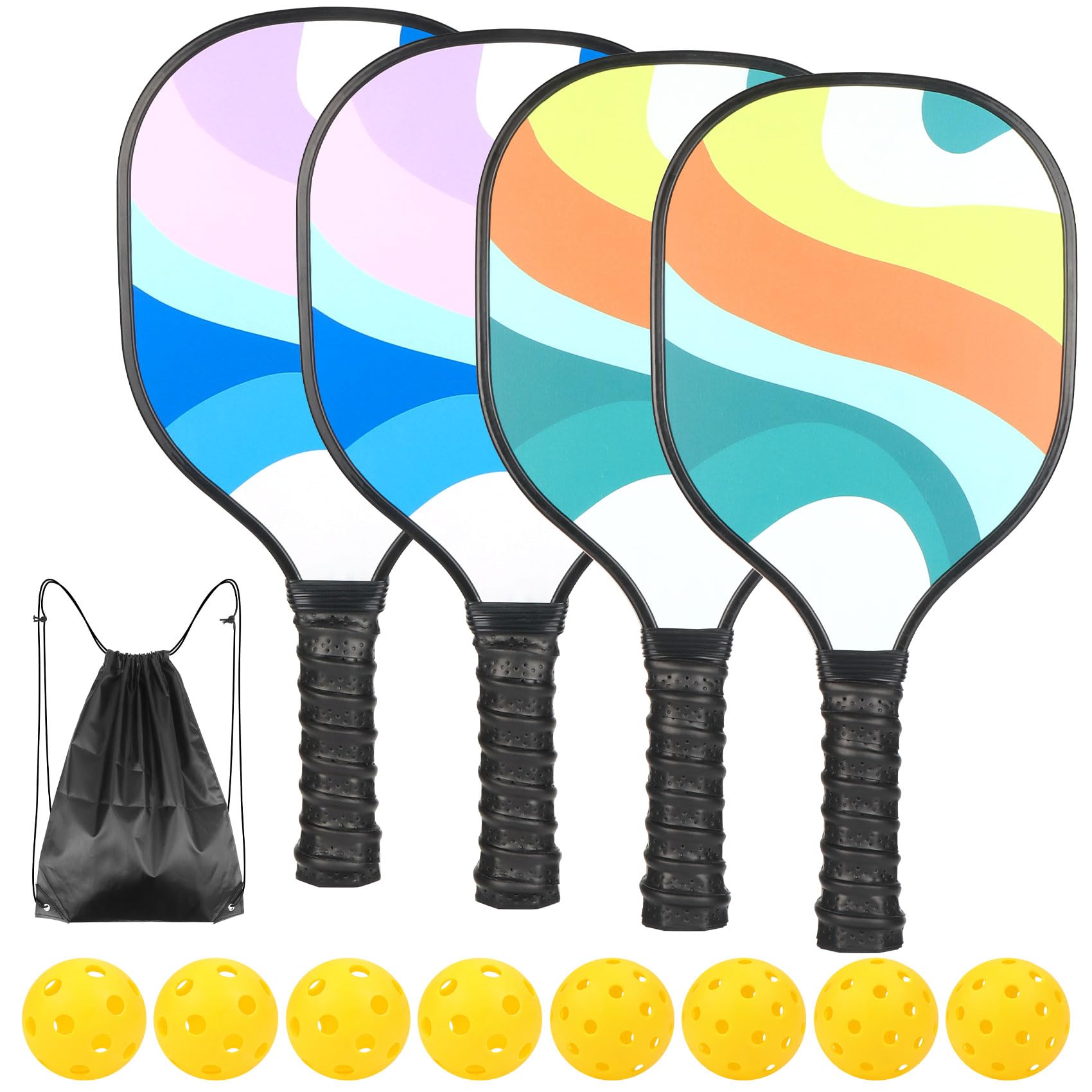 Pickleball Set Pickleball Paddles, Pickleball Paddles Set of 4