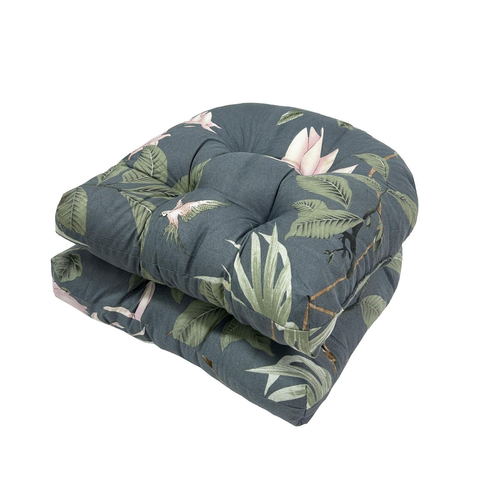 NEWFT Of 2 All Weather Swing Cushions for Porch with Sturdy Fabric Flexible Sofa Mattresses