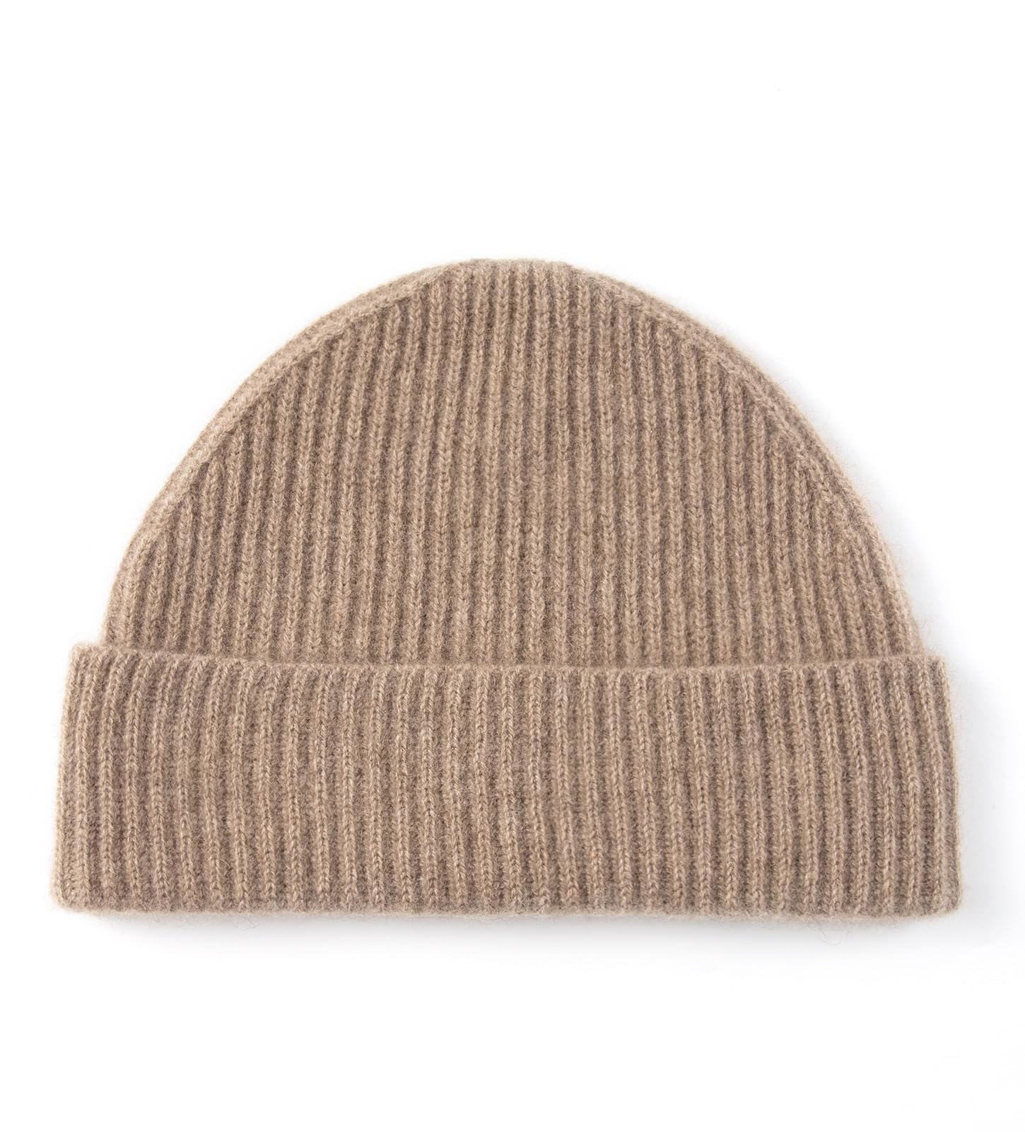 Villand Cappello a Coste in Cashmere al 100% per Uomo, Cuffia Invernale da Sci in Cashmere Puro Ultra Morbida