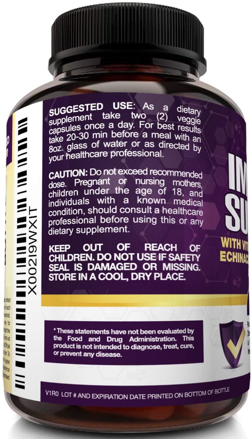 NutriFlair Immune Support and Booster with Vitamin C, Elderberry