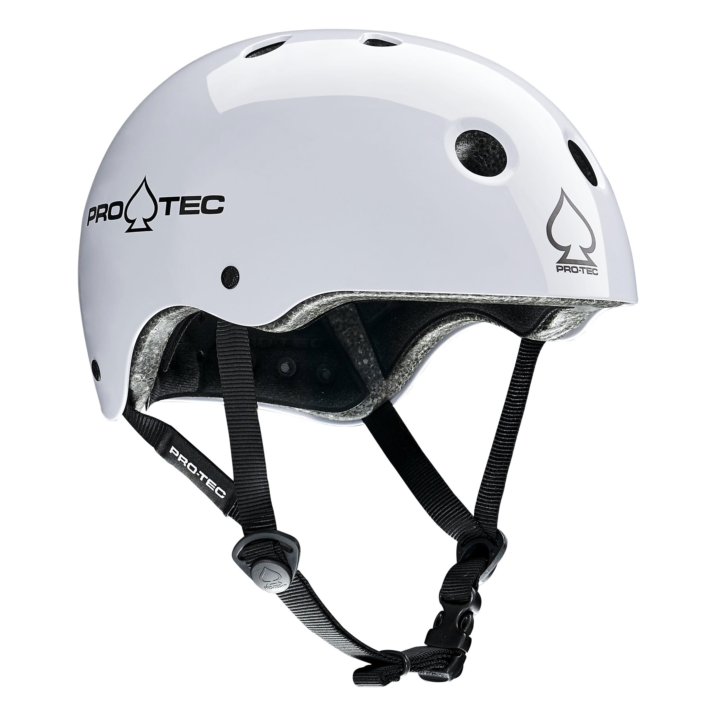Pro Tec Classic Helmet Gloss White - Small
