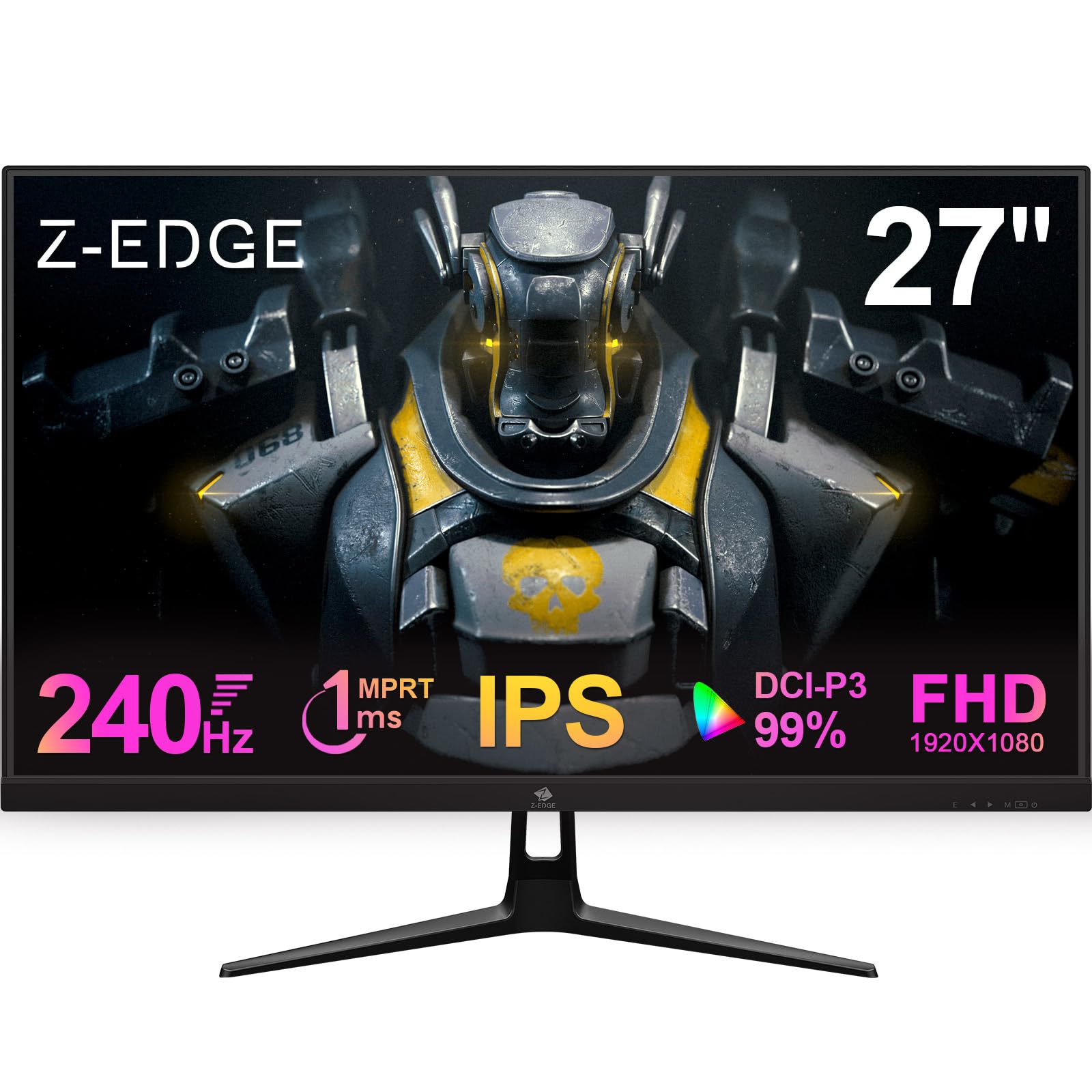 Z-Edge ゲーミングモニター 240Hz Z-Edge 27 Zoll Gaming Monitor 240Hz 1ms MPRT IPS Panel Full