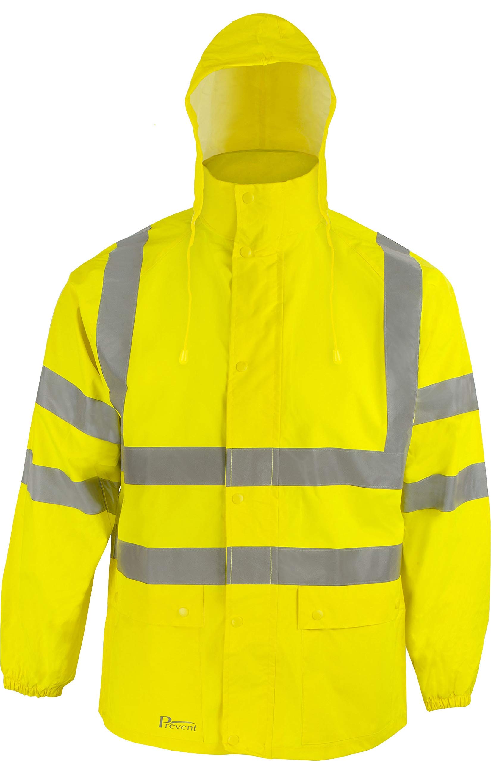 Asatex Prevent Warnschutz-Regenjacke RJG, Gelb, XL