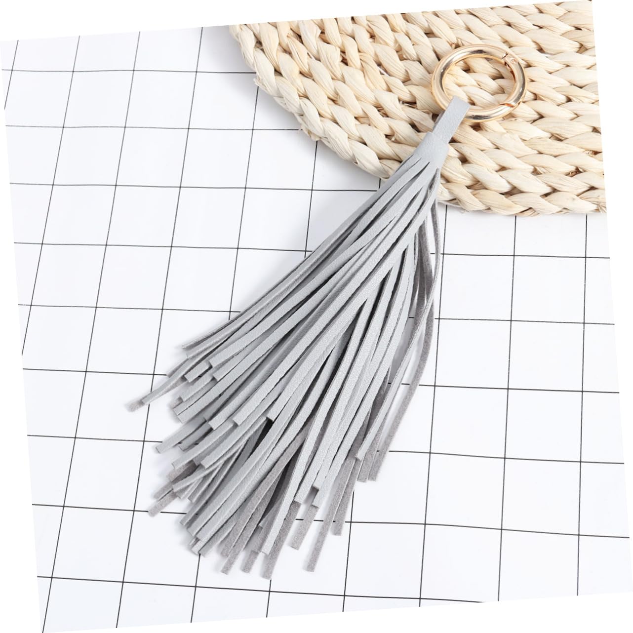 TENDYCOCO 2pcs Tassel Bag Charm Women Bag Charms Bag Charm Key Chain Tassel Car Keychain