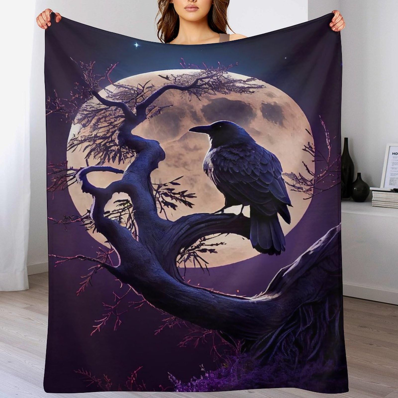 Couverture polaire en flannel douce au toucher soyeux, grand format 150x200