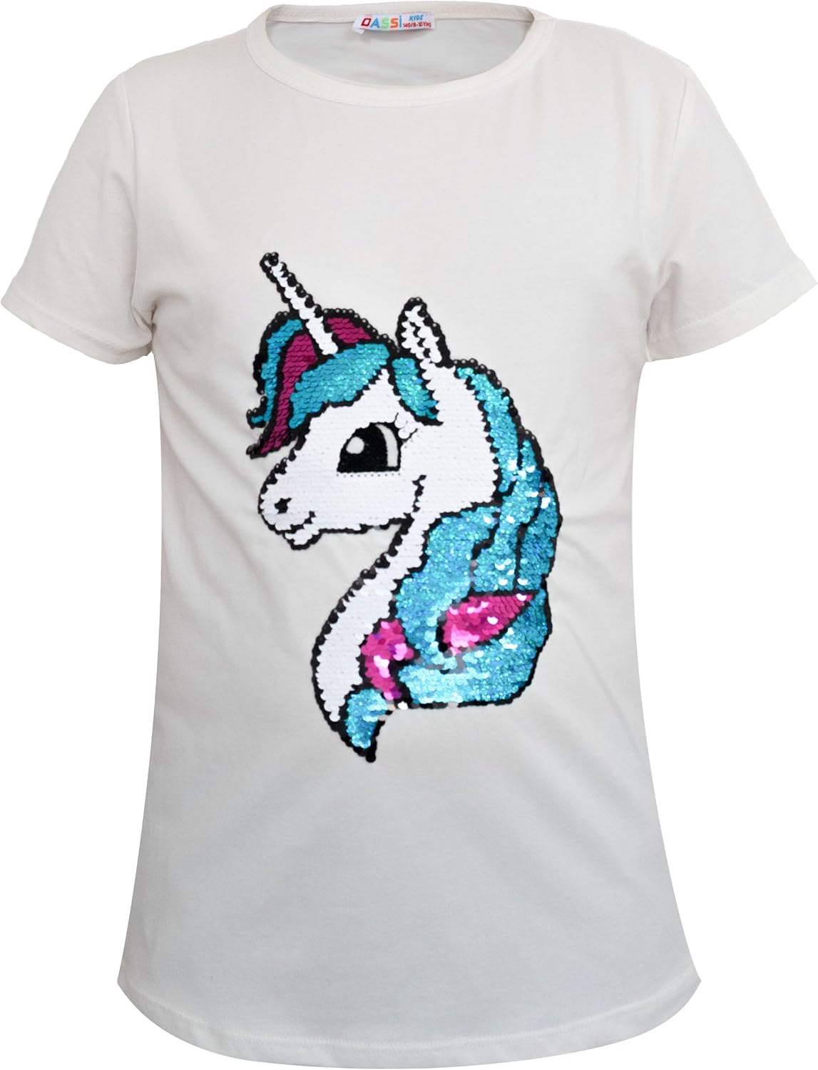 Unicorn Academy Tunica Unicorno Per Bambina Maglietta Lunga In