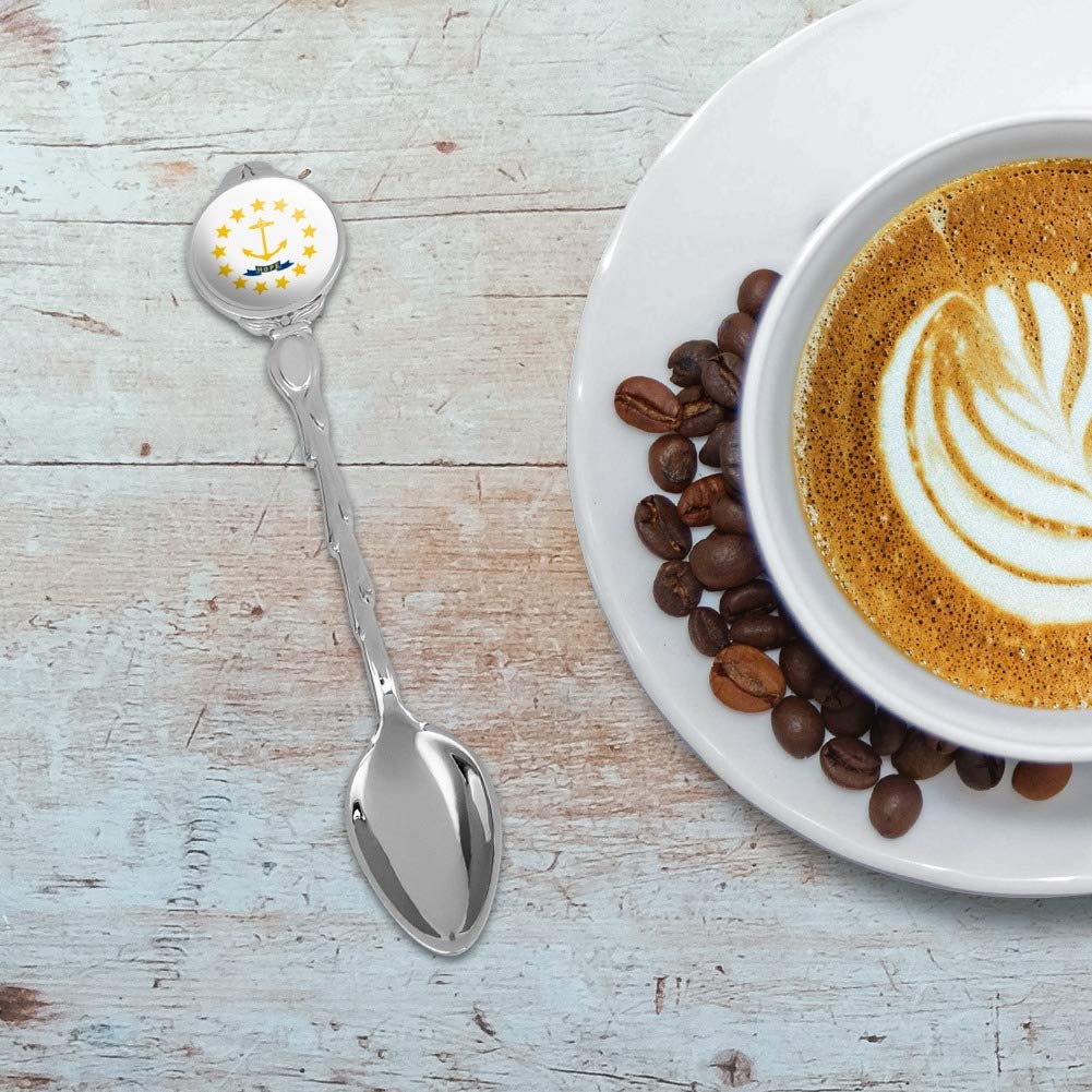 Rhode Island State Flag Novelty Collectible Demitasse Tea Coffee Spoon