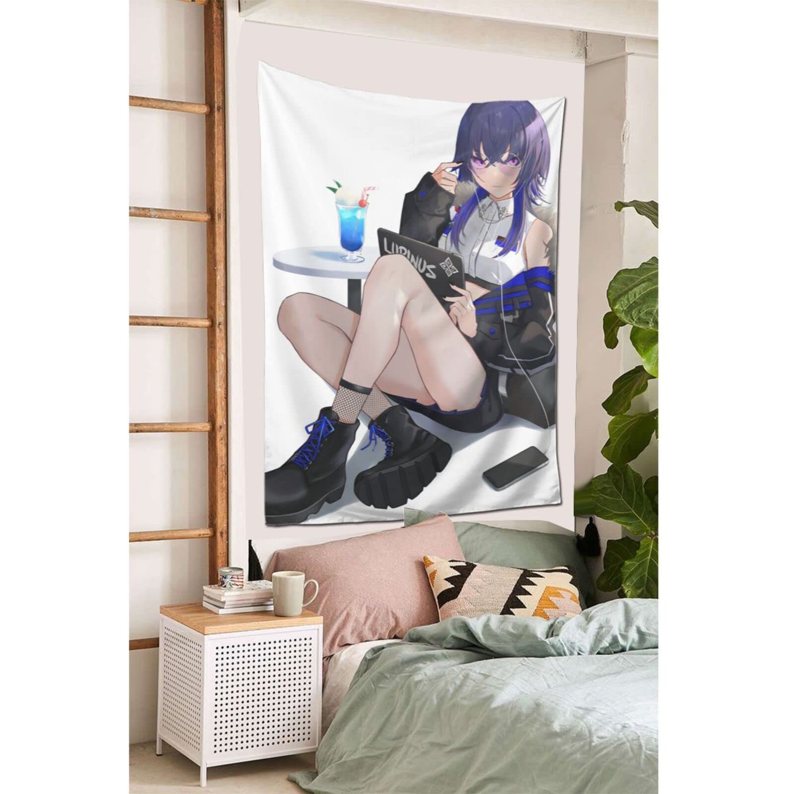 Amazon.co.jp: 一ノ瀬うるは5(1) タペストリー おしゃれ 装飾布 モダン