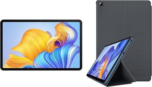 HONOR Pad X8 with Free Flip-Cover, 25.65cm (10.1 inch) FHD Display, 4GB RAM 64GB ROM, Mediatek MT8786, Android 12, TUV Rheinland Certified Eye…