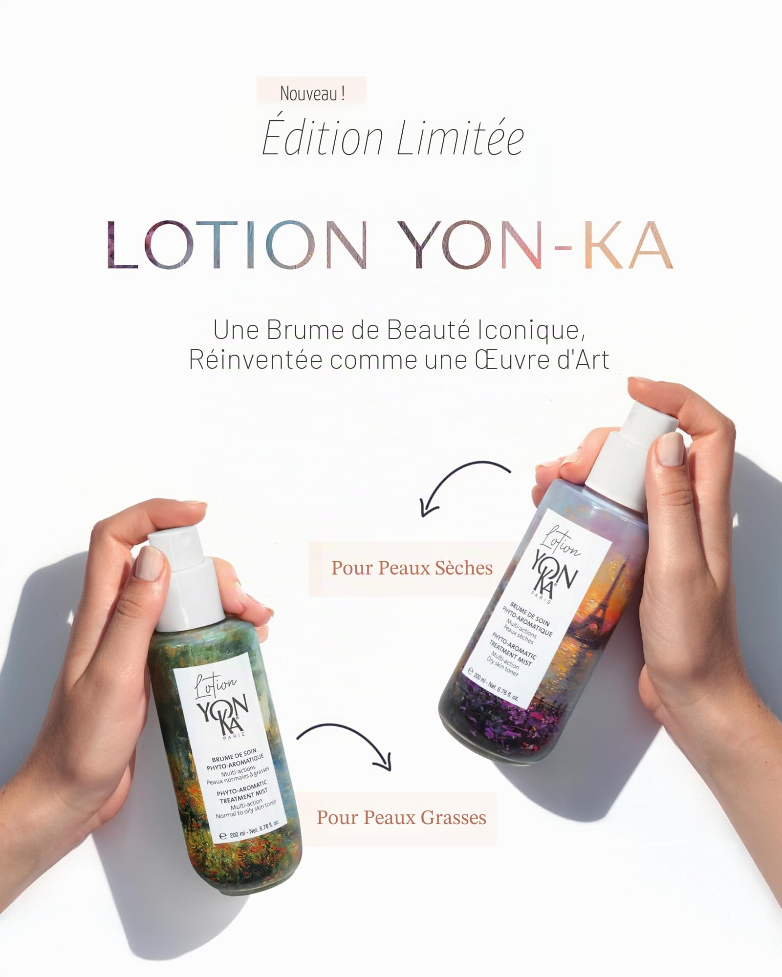 Lotion Yon-Ka PNG – Édition Limitée 2025 Brume Tonique Purifiante pour Peaux Normales à Grasses, Sans Alcool, aux Ingrédients Naturels & Huiles Essentielles – 200ml
