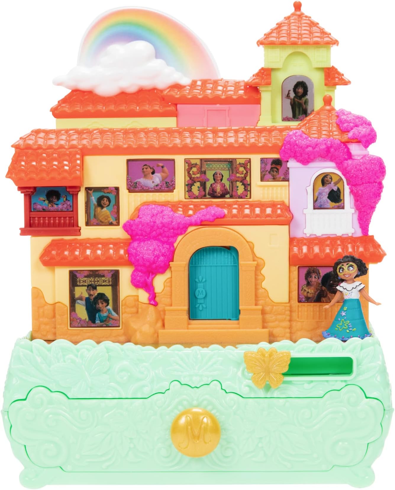 Disney Encanto Magical Casa Madrigal Jewelry Box Plays “We Don’t Talk About Bruno,” The Family Madrigal” & “Surface Pressure” Songs