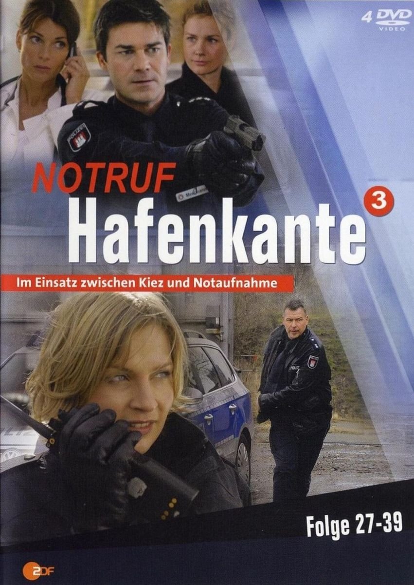 DVD de Notruf Hafenkante 3 con los episodios 27 a 39 serie alemana