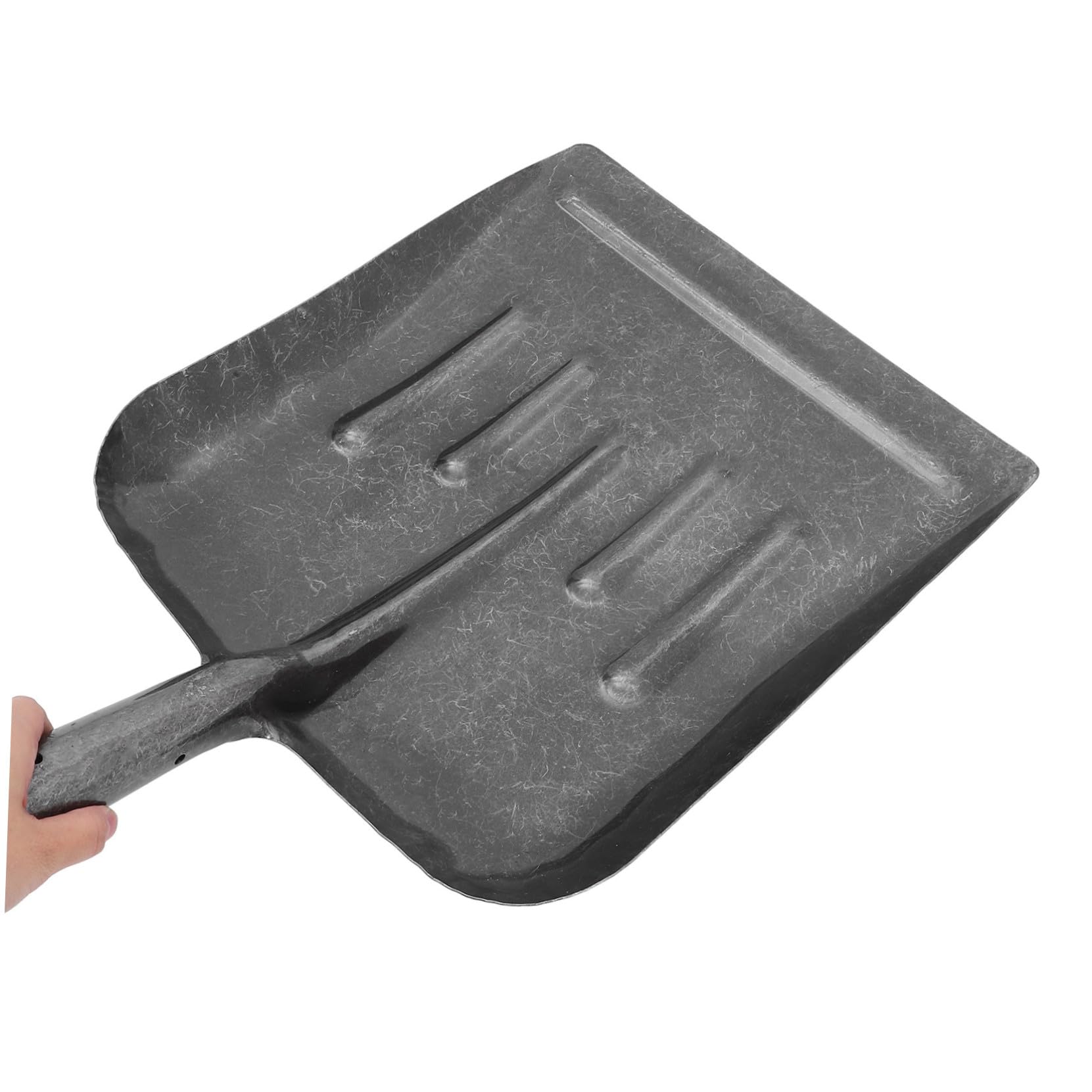 UPKOCH Multifunktionale Reinigungsschaufel rutschfeste Oberfläche aus Manganstahl Silber für Graben Schnee und Gartenarbeiten