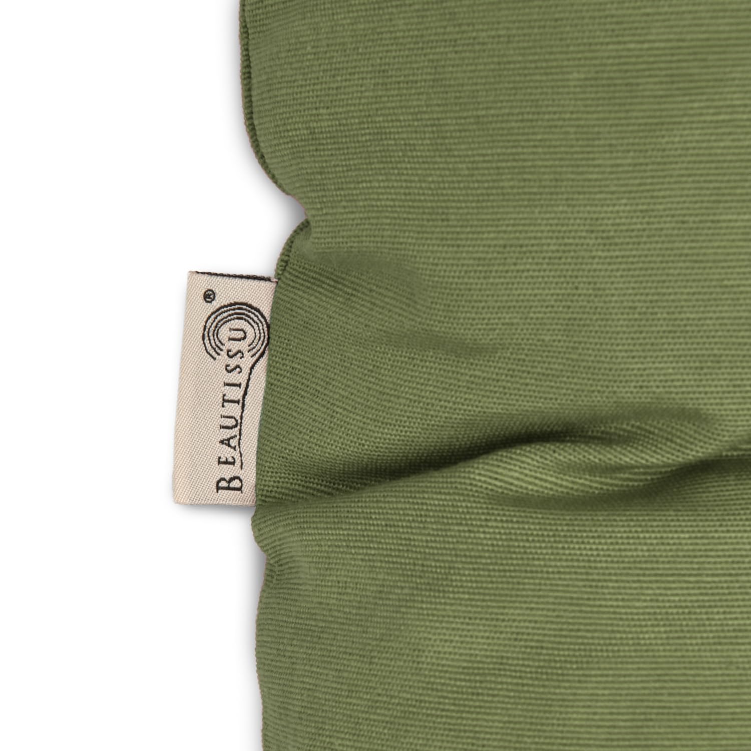 Beautissu Coussin Banc Flair BK - Extérieur pour Jardin, Terrasse, Balcon - Balancelle, Banquette - 120x50x10cm - Vert Olive