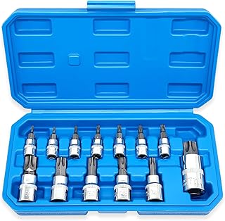 TERRIFI 13Pcs Star Torx Bit Socket Set - CRV Sockets