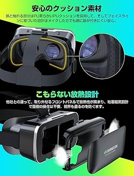 VRゴーグル Amazon | vrゴーグル VRゴーグル VRヘッドセット AOTTOO スマホ