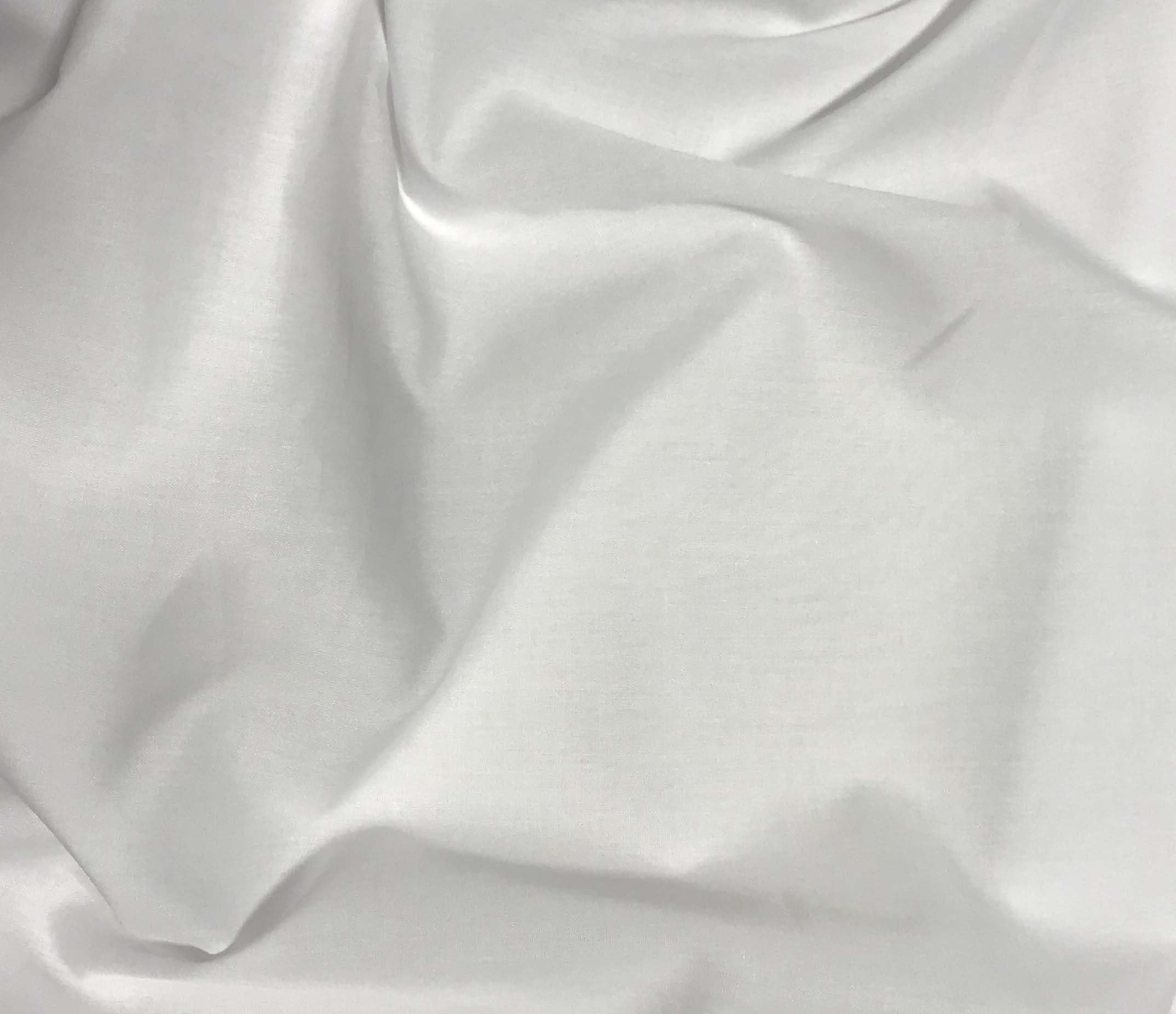Fabric - White Imperial Batiste Poly/Cotton