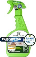 Green Guard Pest Control Spray - Indoor & Outdoor Killer of Ants, Roaches, Spiders & Other Crawling Insects, Safe Around Children & Pets, Plant-Based, Pleasant Scent (Citro Force, 16oz)