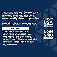 Vista 7 de Life Extension Extraordinary Enzymes, Digestive Health Support, Nutrient Absorption, Digestive enzymes, Non-GMO, 60 Capsules