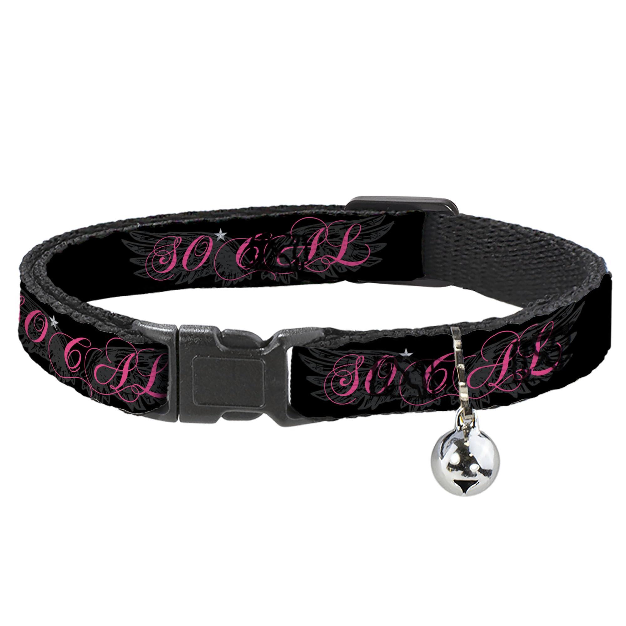 Collar para gato mediano de 1,27 cm que evita enganches en felinos activos