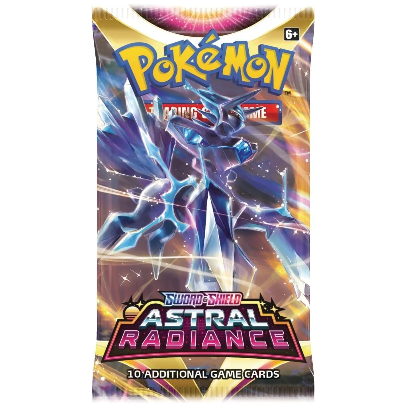 Pokmon POK86023 poke1 pokemon,astral Sword & Shield 10 Radiance-Booster Pack,  Multicolor  BigaMart