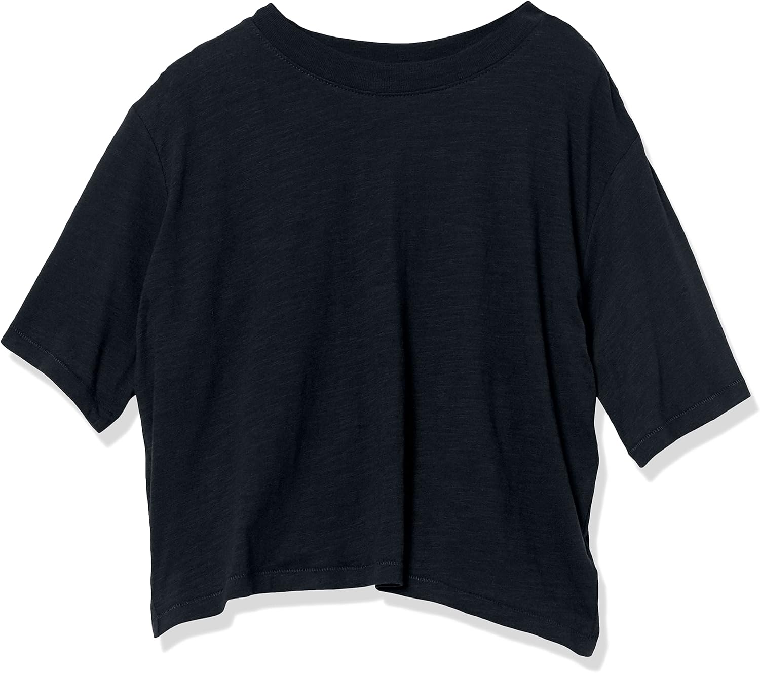 The Drop Womens Sydney Short-Sleeve Cropped Crew Neck T-Shirt - Image 7