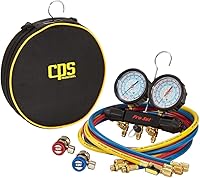 Vista 2 de CPS Productos MT7I7A6Q Juego de manómetros de colector A/C