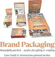 Vista 4 de Sellos de impresión de arcilla Urban Border Design Bloques de madera (juego de 10) Htag2157