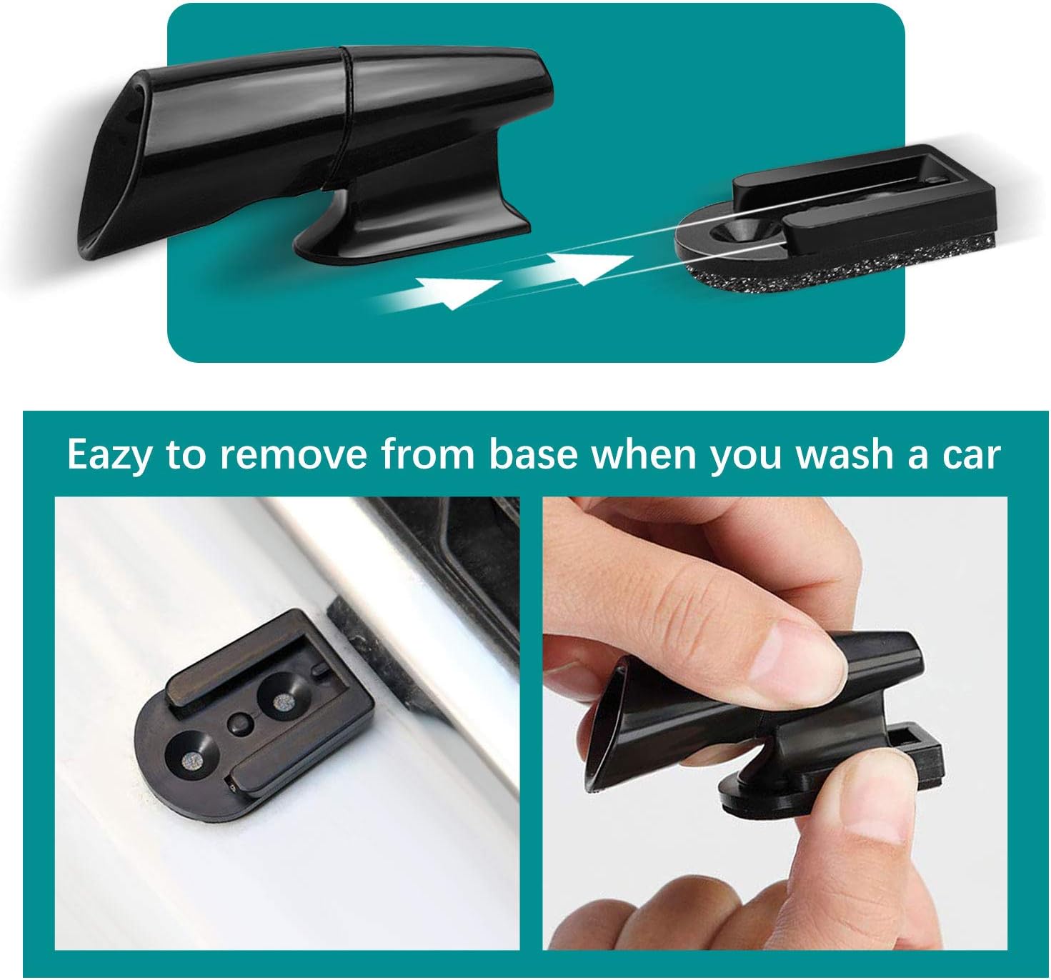 MOARMOR Deer Whistles for Car/Truck/Vehicle/Motorcycle Car Deer Warning Whistles Deer Horn for Car(4 Pack with 8 Adhesive Tapes) : Automotive