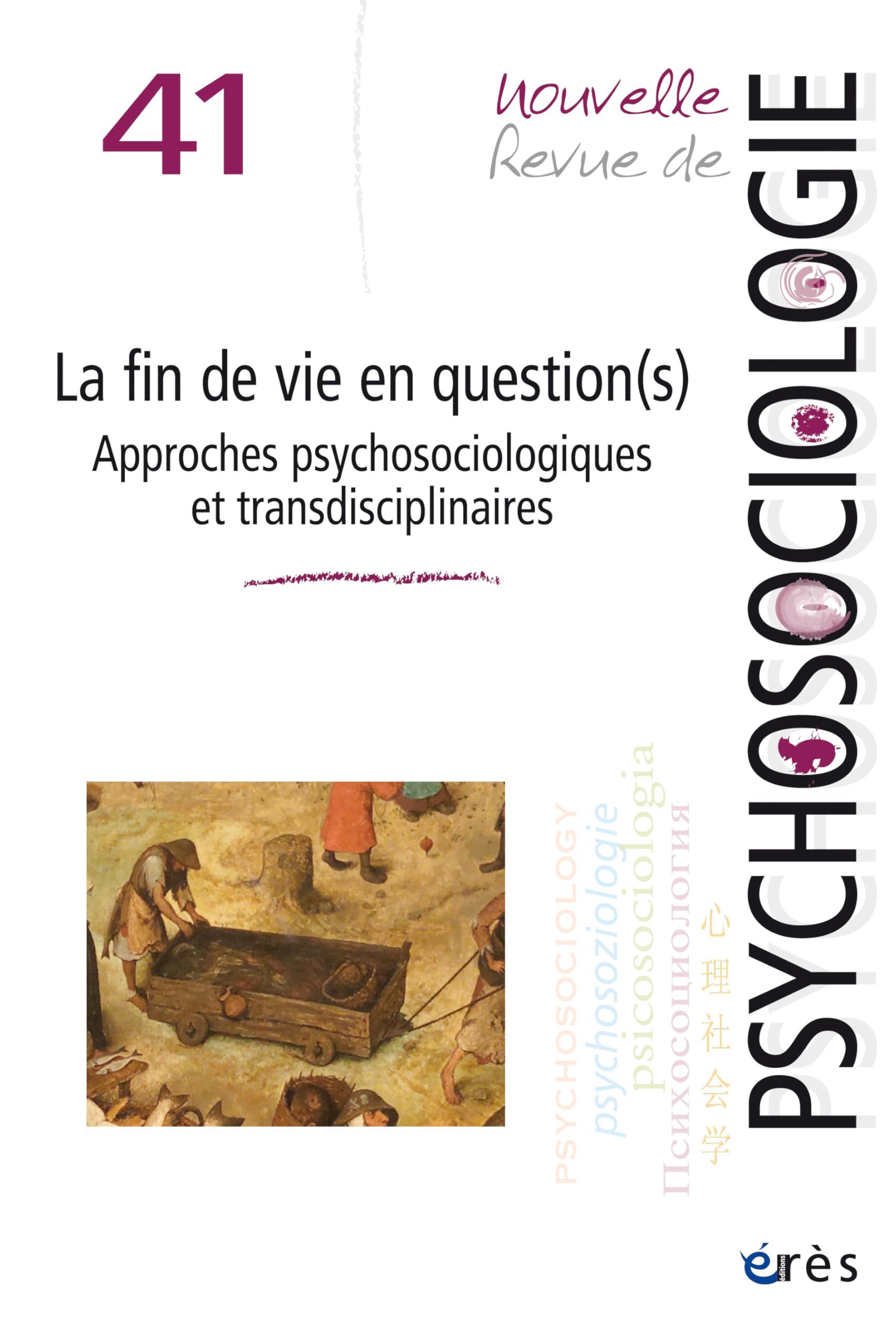 NRP 41 - Accompagner la fin de vie aujourd'hui : enjeux, dilemmes et pratiques: APPROCHES PSYCHOLOGIQUES ET TRANSDISCIPLINAIRES (41)