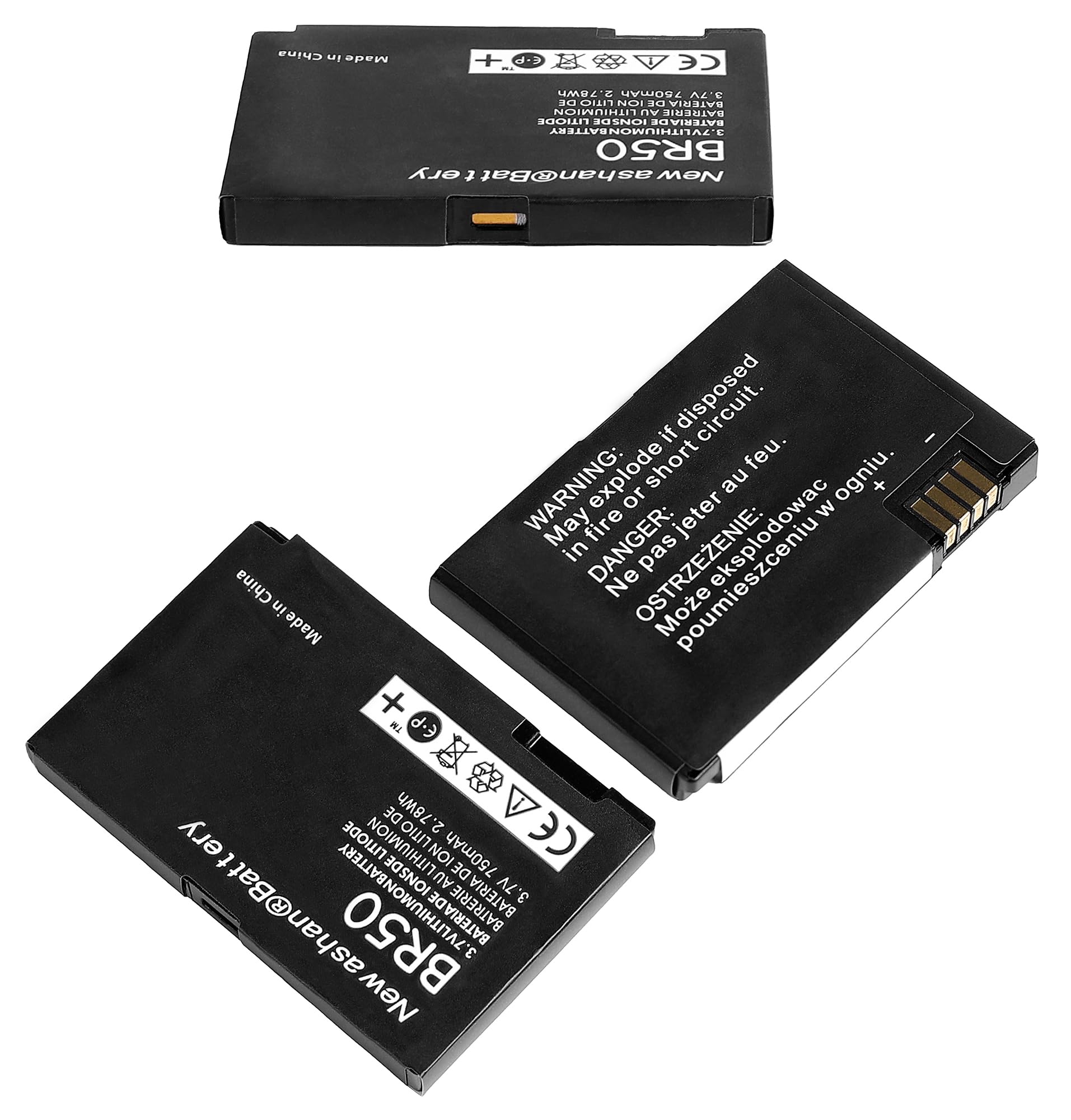 Batterie BR50 Compatible Moto Razr V3 - 710 MAh, Li-Po, Avec Outil De Remplacement - 4